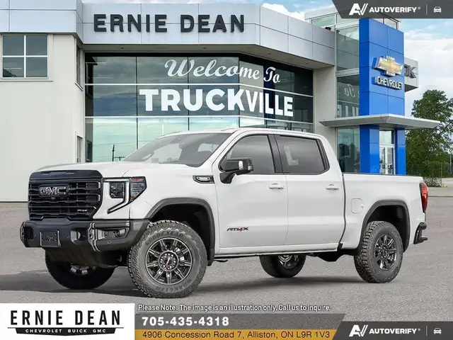 2026 GMC Sierra 1500 AT4X 3.0L DIESEL // BLACK BADGING PKG //...