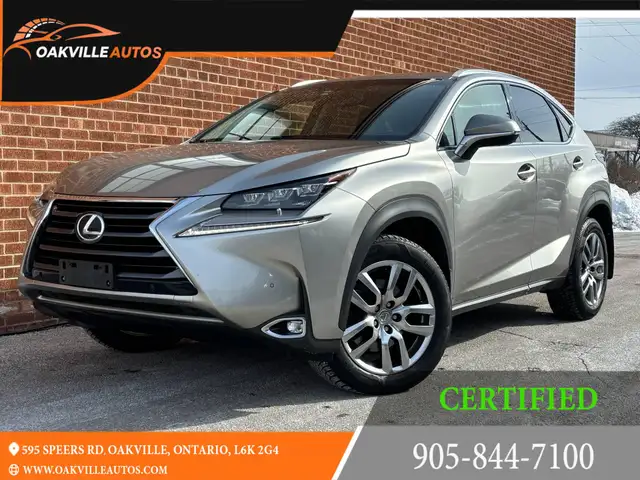 2017 Lexus NX Navigation, Sunroof, AWD 4dr