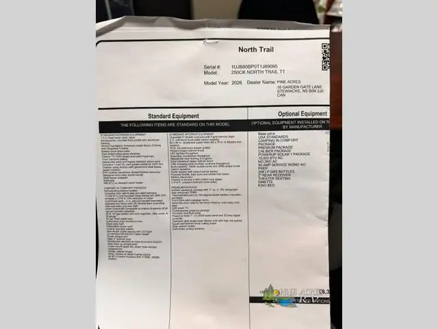 2026 Heartland North Trail 250CK 30 foot Luxury Rear Bath - Photo 50