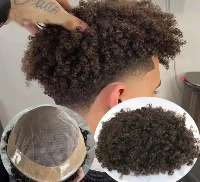 10% Men Hair Piece/ Toupee - Photo 7