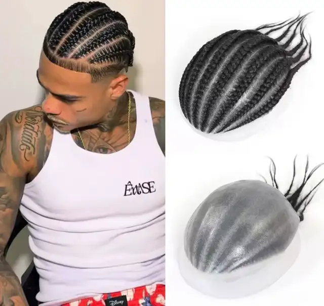 10% Men Hair Piece/ Toupee - Photo 9