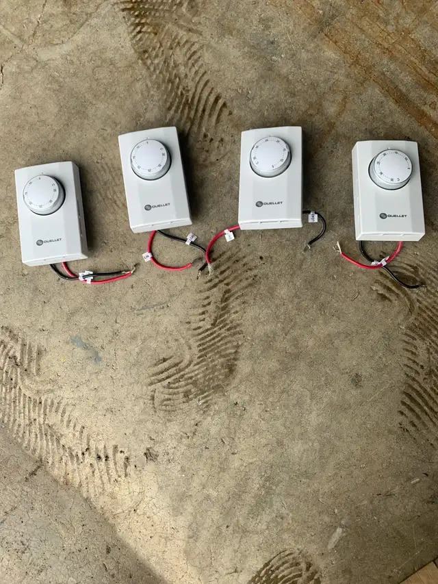 baseboard thermostats/10 each
