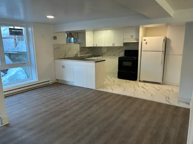 Grand 4 ½ à louer dans un semi sous-sol – rénové au complet (160 - Photo 3