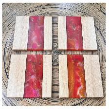 Handmade Coasters - by Urban Hermit Woodcraft