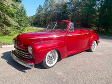 1947 Ford Convertible All Steel, Show Car.