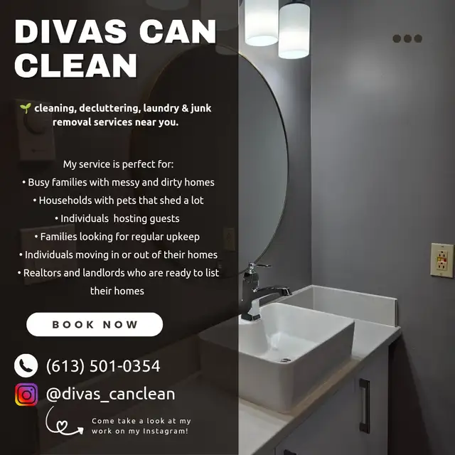 DEEP CLEANING SERVICES (613) 501-0354
