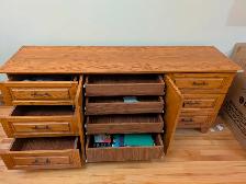 Meuble en chêne massif fabriqué par ébéniste – très solide (72') - Photo 3