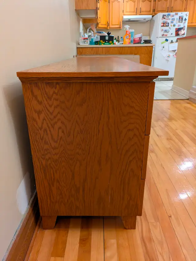 Meuble en chêne massif fabriqué par ébéniste – très solide (72') - Photo 4