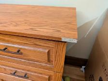 Meuble en chêne massif fabriqué par ébéniste – très solide (72') - Photo 5