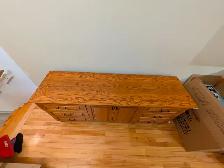 Meuble en chêne massif fabriqué par ébéniste – très solide (72') - Photo 6