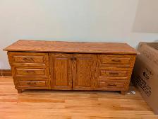 Meuble en chêne massif fabriqué par ébéniste – très solide (72') - Photo 8