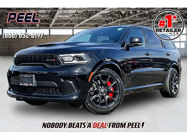 2024 Dodge Durango RT Blacktop | Tow n Go | 6Seat | Red Brembo |