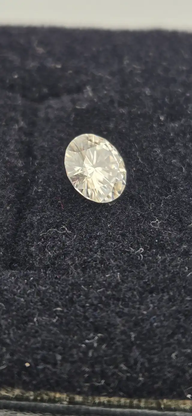 Synthetic Moissanite, 0.70ct, Very Good Cut (#7003) - Photo 4