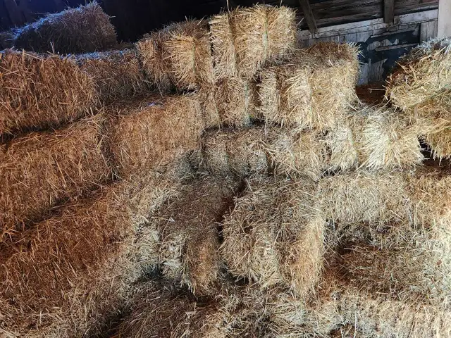 straw bales
