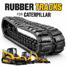 Rubber Tracks for Caterpillar Excavators, Skid Steers & Loaders