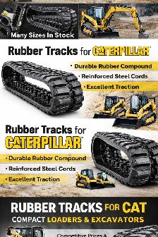Rubber Tracks for Caterpillar Excavators, Skid Steers & Loaders - Photo 5