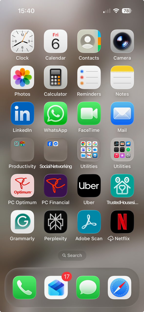 iPhone 15 White 128GB UNLOCKED Excellent Condition 86% Battery