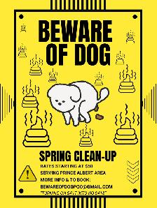 DOG POO SPRING CLEAN-UP