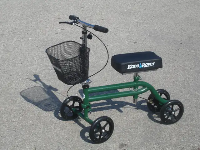 ALMOST BRAND NEW KNEE ROVER MOBILITY SCOOTER WITH CARRIER BASKET - Photo 2