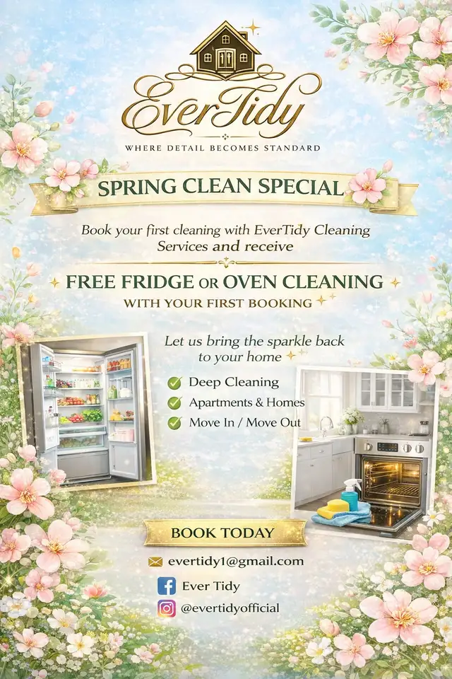 Spring Cleaning Special – Homes, Apartments, Garages & Yards!