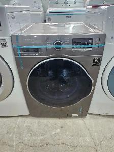 Apartment Size Samsung 24' Grey Front-Load Stackable Washer