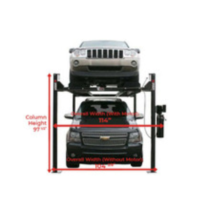 New 4 Post Car Lift, Parking Lift, Storage Lift 8000lb-Calgary - Photo 6