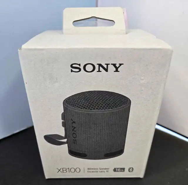 NEW SONY XB100 SPEAKER BLACK
