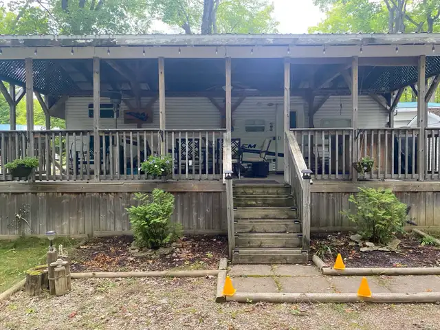 Travel Trailer at Manitoulin Resort