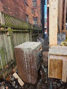 Free scrap metal safe, must go asap