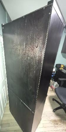 BOMBAY COMPANY STANTON BOOKCASE SET – COGNAC – 73.75' TALL –$270 - Photo 6