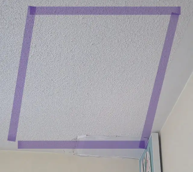 Half INNER CEILING DRY WALL PATCH & FIXING REPAIR - Job- $250