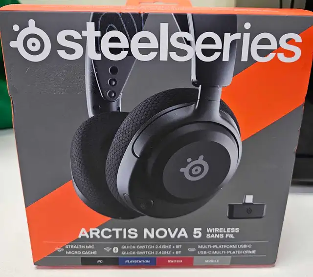 NEW STEELSERIES ARCTIS NOVA 5 WIRELESS