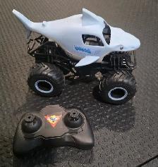 Megaladon shark remote control car from Monster Jam $10
