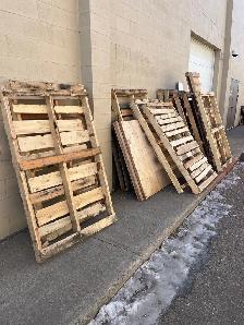 free solid wood pallets