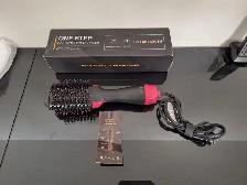 One Step Hair Dryer and Styler - Hot Air Brush - New