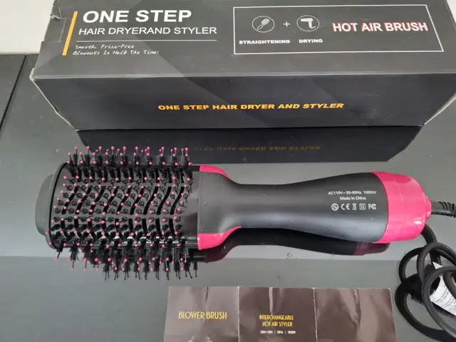 One Step Hair Dryer and Styler - Hot Air Brush - New - Photo 10