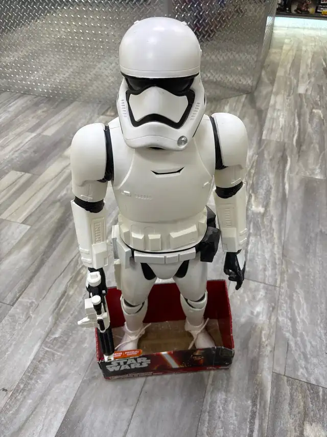 Star Wars Jakks Storm-trooper XL figure with Blaster