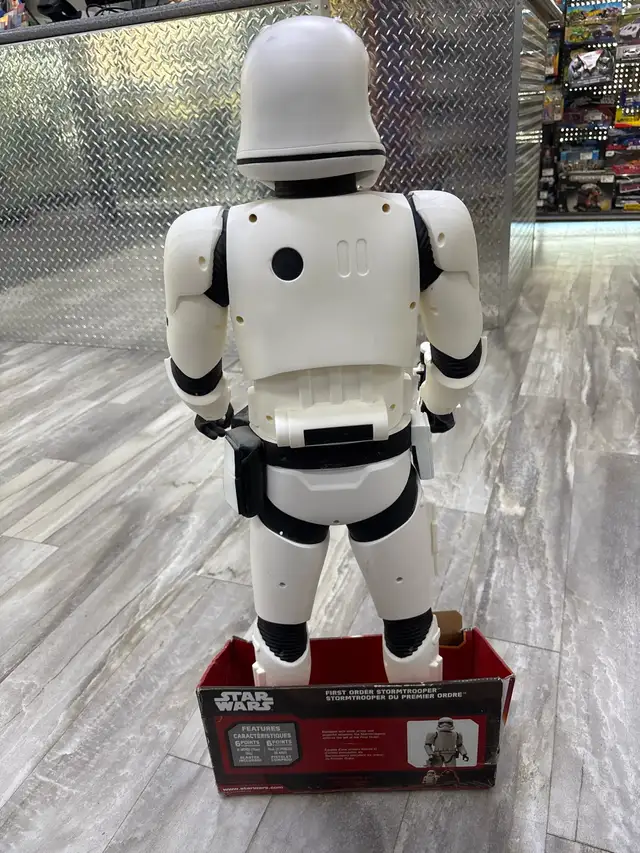 Star Wars Jakks Storm-trooper XL figure with Blaster - Photo 5