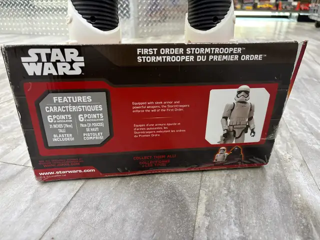 Star Wars Jakks Storm-trooper XL figure with Blaster - Photo 6