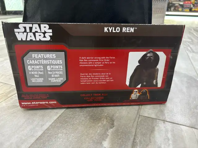 Star Wars Jakks Kylo ren X-Large figure boxed - Photo 6