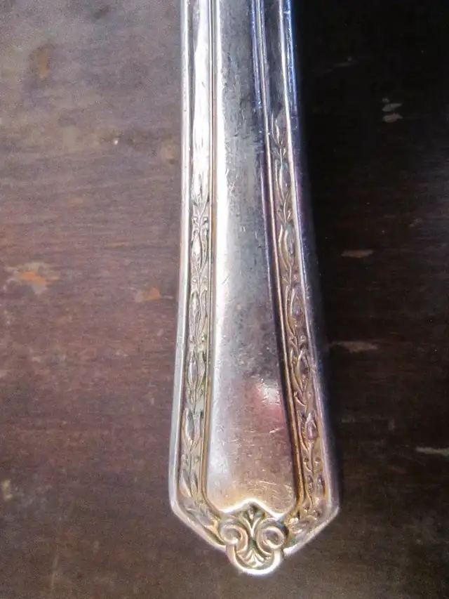 #268 HAMPDEN silverware set for 6