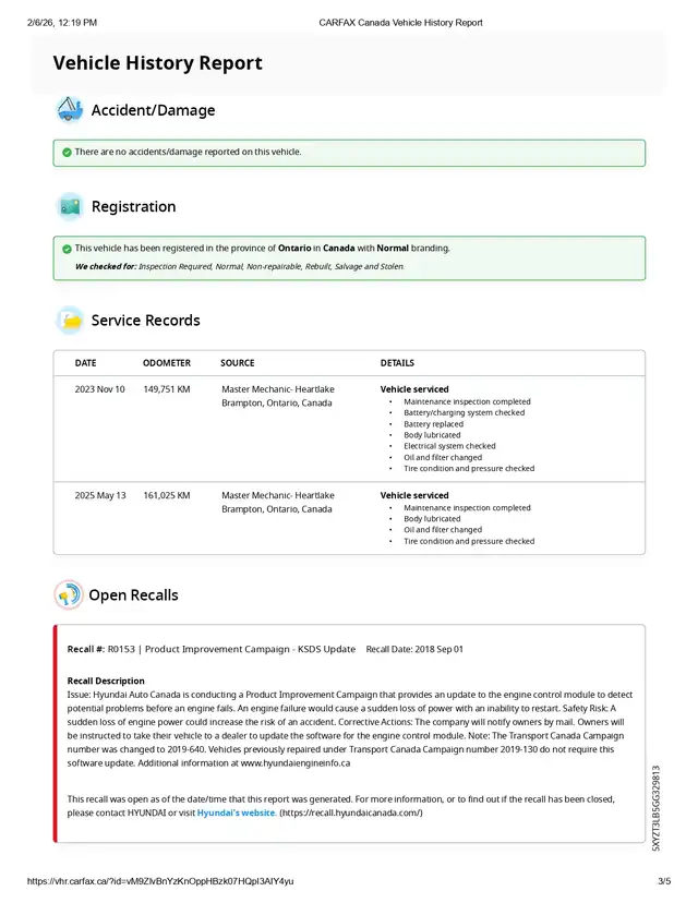 2016 Hyundai Santa Fe Sport 2.4l 4cyl, 165km only! no accidents, - Photo 3