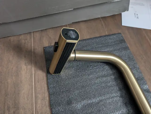 Brand New Brushed Gold Kitchen Faucet For Sale - Photo 7