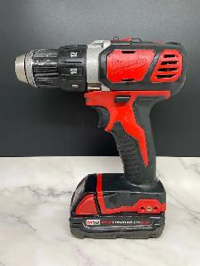 MILWAUKEE 1/2" DRILL W/2.0 BATTERY 2606-20