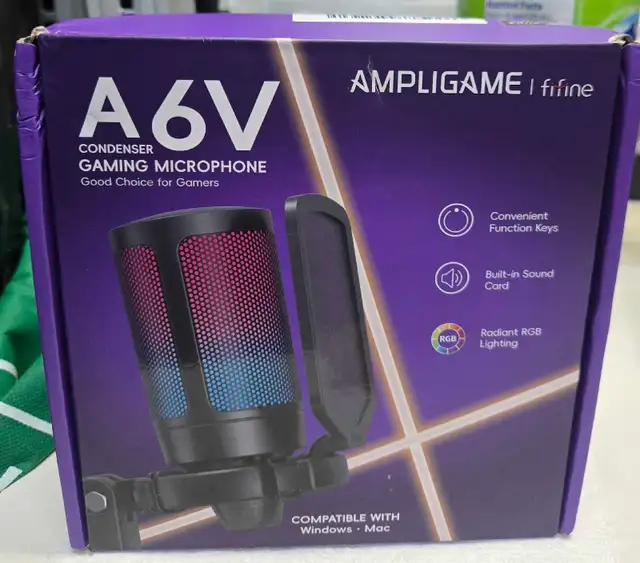 AMPLIGAME A6V CONDENSER MICROPHONE