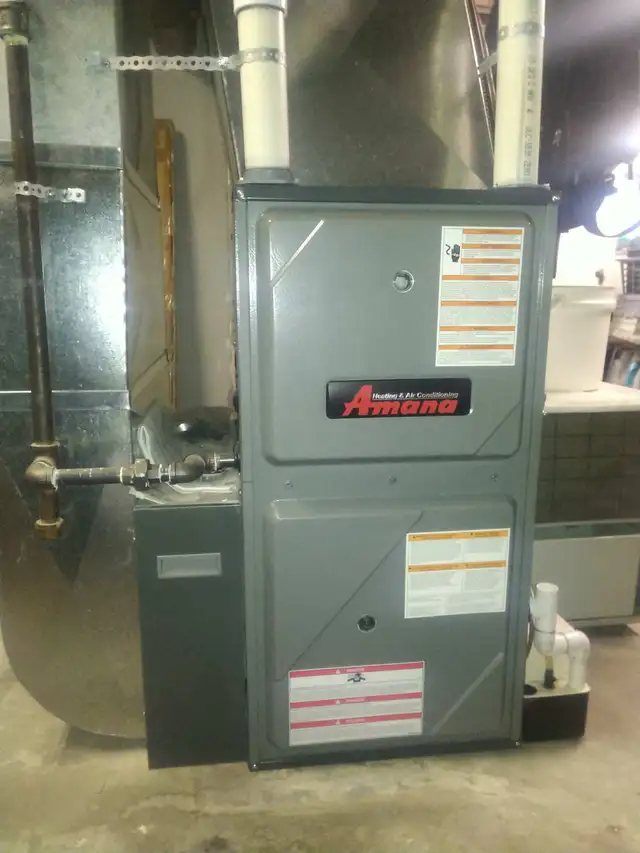 Goodman 2 stage ECM 9 speed high eff furnace, WIFI