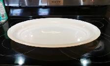 3 Large Plastic White Party Tray (Total 3) - Photo 2
