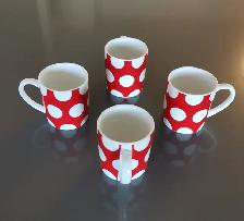 A Set of Maxwell Williams Polkadot Small cups - Photo 4