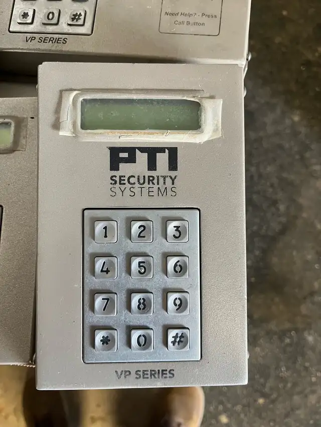 PTI Security System Keypads