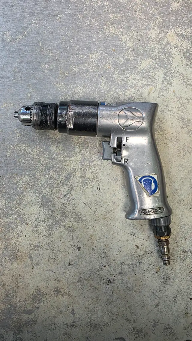 JET 3/8' Reversible Pneumatic Drill - ADX380R